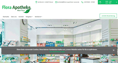 Desktop Screenshot of flora-apotheke-wesel.de