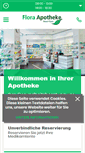 Mobile Screenshot of flora-apotheke-wesel.de